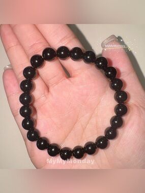 Black Obsidian Bracelet 8mm
